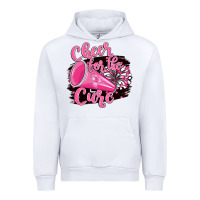 White Cheer For The Cure Urban Hoodie - BarkalooDesign