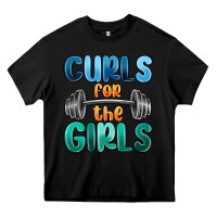Black curls for the girls Heavy Core Tee - MaliasSmallBusiness