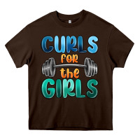 Curls For The Girls Heavy Core Tee | Teevron