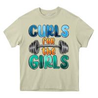 Mossy curls for the girls Heavy Core Tee - MaliasSmallBusiness