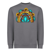 Storm western gemstones sunflowers rainbow Heavyweight Sweatshirt - OliviaCreatesArt