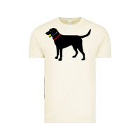 Labrador Retriever Fetch, Black Lab Play Ball Vintage Tee | Teevron