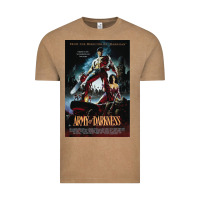 Vintage Coffee Army Of Darkness Movie Poster Classic Vintage Tee - longCreatives