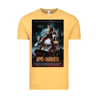 Vintage Mustard Army Of Darkness Movie Poster Classic Vintage Tee - longCreatives