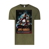 Vintage Olive Army Of Darkness Movie Poster Classic Vintage Tee - longCreatives