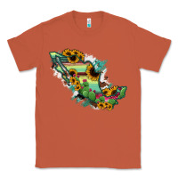 Copper Mexico Map Classic Tee - RanaPortraitStore