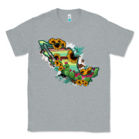 Heather Grey Mexico Map Classic Tee - RanaPortraitStore
