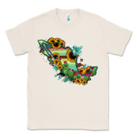 Natural Mexico Map Classic Tee - RanaPortraitStore