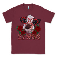 Burgundy be mine valentine's day calf Classic Tee - RanaPortraitStore