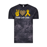 Cloud Black Peace Love Cure Vintage Tee - Bettercallsaul