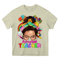 Mossy preschool teacher Heavy Core Tee - NancyCooperArtShop