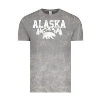 Cloud Rock Alaska Mountains Forest Hunting Usa Vintage Tee - longCreatives