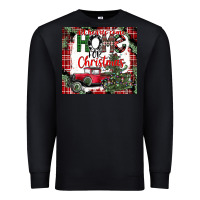 Black christmas homecoming celebration Premium Sweatshirt - CowhideDigitalArt