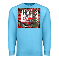 Ocean Blue christmas homecoming celebration Premium Sweatshirt - CowhideDigitalArt