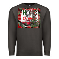 Smoke christmas homecoming celebration Premium Sweatshirt - CowhideDigitalArt