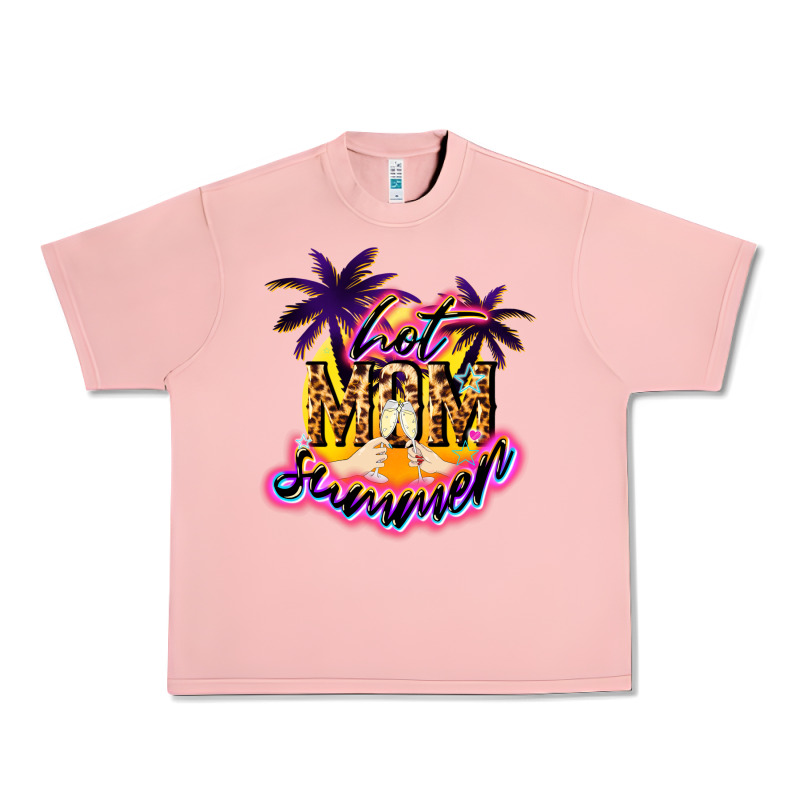 Hot Mom Summer Urban Heavy Tee by NancyCooperArtShop | Teevron