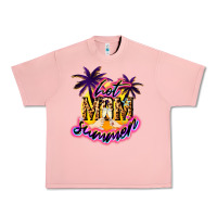 Salmon Hot Mom summer Urban Heavy Tee - NancyCooperArtShop