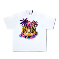White Hot Mom summer Urban Heavy Tee - NancyCooperArtShop