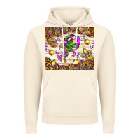 Vintage Artic Mardi Gras with crab Vintage Hoodie - NancyCooperArtShop