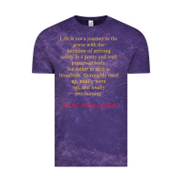 Cloud Purple Life Is Not A Journey To The Grave With The Intention Vintage Tee - longCreatives