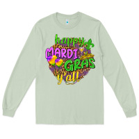 Matcha Love Mardi Gras Y'all Long Sleeve Tee - HowdyJamesFarm