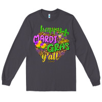 Smoke Love Mardi Gras Y'all Long Sleeve Tee - HowdyJamesFarm