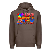 Coffee Love Gnomes No Bounds Premium Hoodie - BundleAndBundleShop