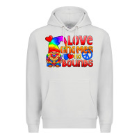 Dove Grey Love Gnomes No Bounds Premium Hoodie - BundleAndBundleShop