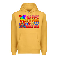 Mustard Love Gnomes No Bounds Premium Hoodie - BundleAndBundleShop