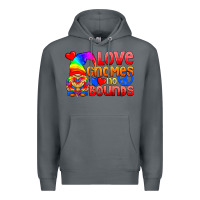 Rock Love Gnomes No Bounds Premium Hoodie - BundleAndBundleShop