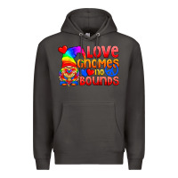 Smoke Love Gnomes No Bounds Premium Hoodie - BundleAndBundleShop
