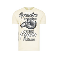 Vintage Arctic being grandpa is an honor being papa is priceless, gift dad Vintage Tee - longCreatives