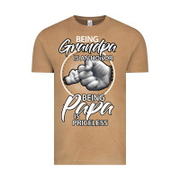 Vintage Camel being grandpa is an honor being papa is priceless, gift dad Vintage Tee - longCreatives