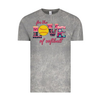 Cloud Rock For The Love Of Softball Vintage Tee - Bettercallsaul