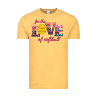 Vintage Mustard For The Love Of Softball Vintage Tee - Bettercallsaul