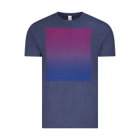 Vintage Denim Bisexual Pride Subtle Bi Vintage Tee - longCreatives