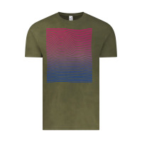 Vintage Olive Bisexual Pride Subtle Bi Vintage Tee - longCreatives