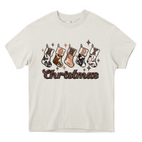 Howdy Christmas Heavy Core Tee | Teevron