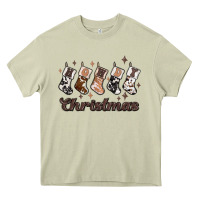 Mossy howdy christmas Heavy Core Tee - MaliasSmallBusiness