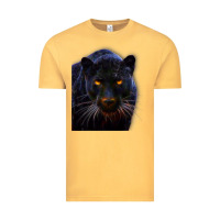 Vintage Mustard Black Panther, Big Cat T Vintage Tee - longCreatives