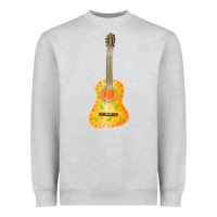 Heather Grey mexican vihuela fa element 1 Heavyweight Sweatshirt - FaDigitalArtStudio