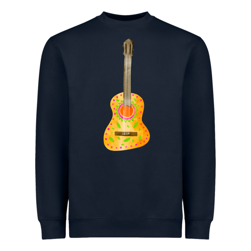 Mexican Vihuela Fa Element 1 Heavyweight Sweatshirt by FaDigitalArtStudio | Teevron