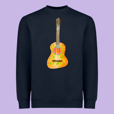 Mexican Vihuela Fa Element 1 Heavyweight Sweatshirt Designed By Fadigitalartstudio