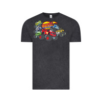 Vintage Black Blaze and the Monster Machines and Friends Vintage Tee - longCreatives