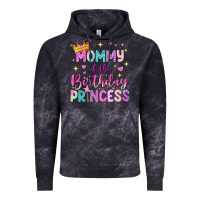 Cloud Black mommy of the birthday princess Vintage Hoodie - NancyCooperArtShop