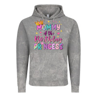 Cloud Rock mommy of the birthday princess Vintage Hoodie - NancyCooperArtShop