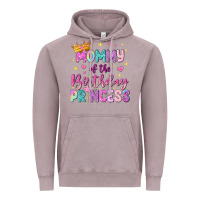 Vintage Zinc mommy of the birthday princess Vintage Hoodie - NancyCooperArtShop