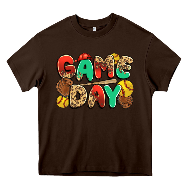 Game Day Softball Heavy Core Tee by JahusDesignShop | Teevron