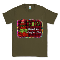 Army Green Crocin around the christmas tree Classic Tee - Bettercallsaul