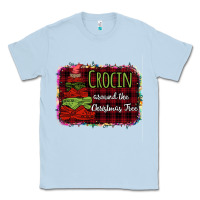 Dusty Blue Crocin around the christmas tree Classic Tee - Bettercallsaul